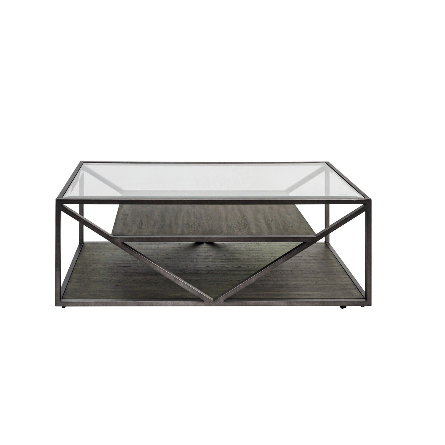 Arista - 3 Piece Table Set (1 Cocktail 2 End Tables) - Cobblestone Brown / Gray Dusty