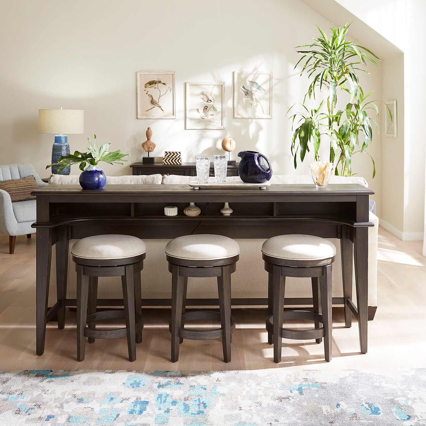 Mill Creek - Console Bar Table - Peppercorn