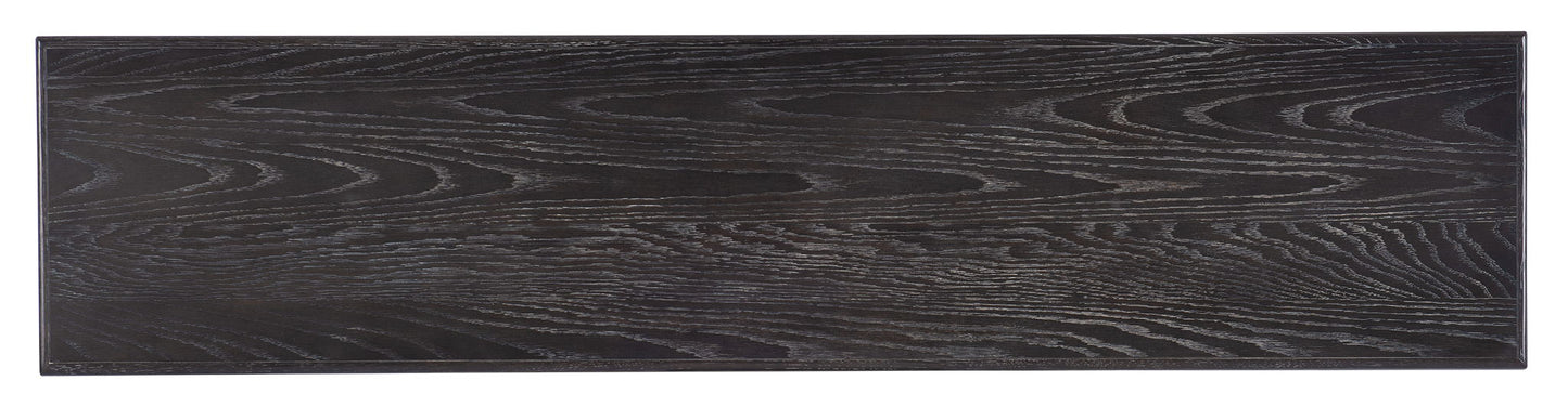 Commerce And Market - Metal And Wood Console - Black