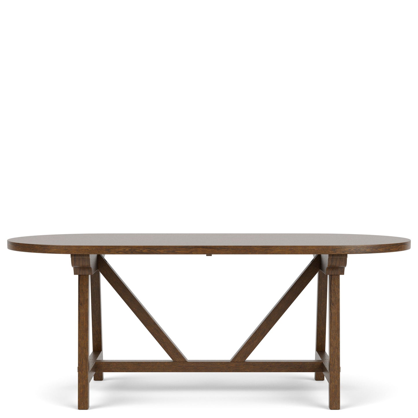 Calhoun - Oval Dining Table - Whiskey Oak