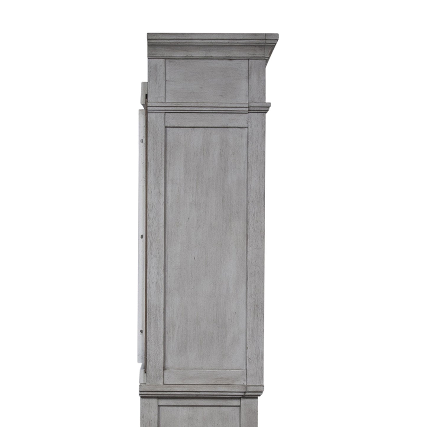 Heartland - Entertainment Hutch - Antique White / Tobacco Tops
