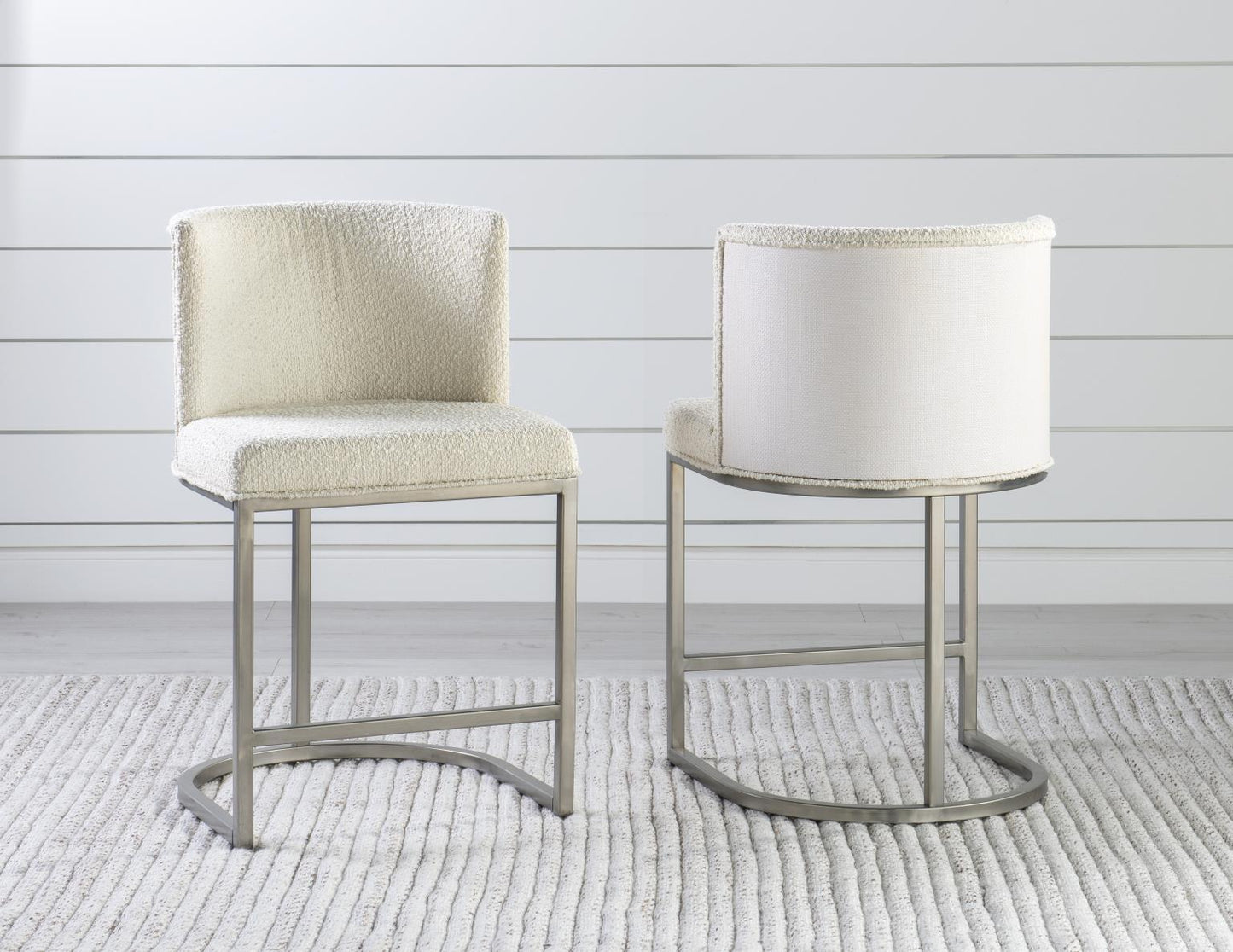 Biscayne - Counter Height Chair (Set of 2) - Beige