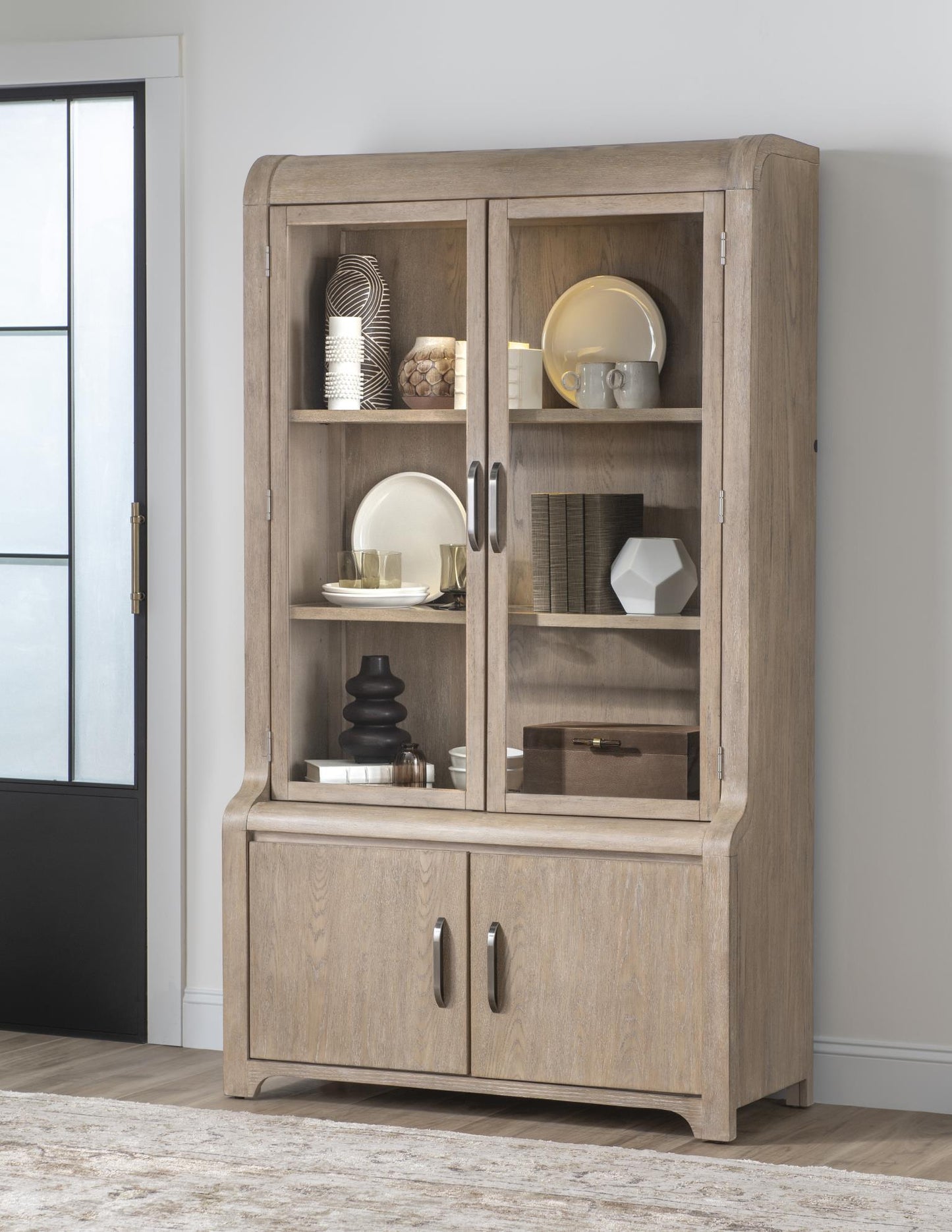 Flow - Display Cabinet - Sandstone