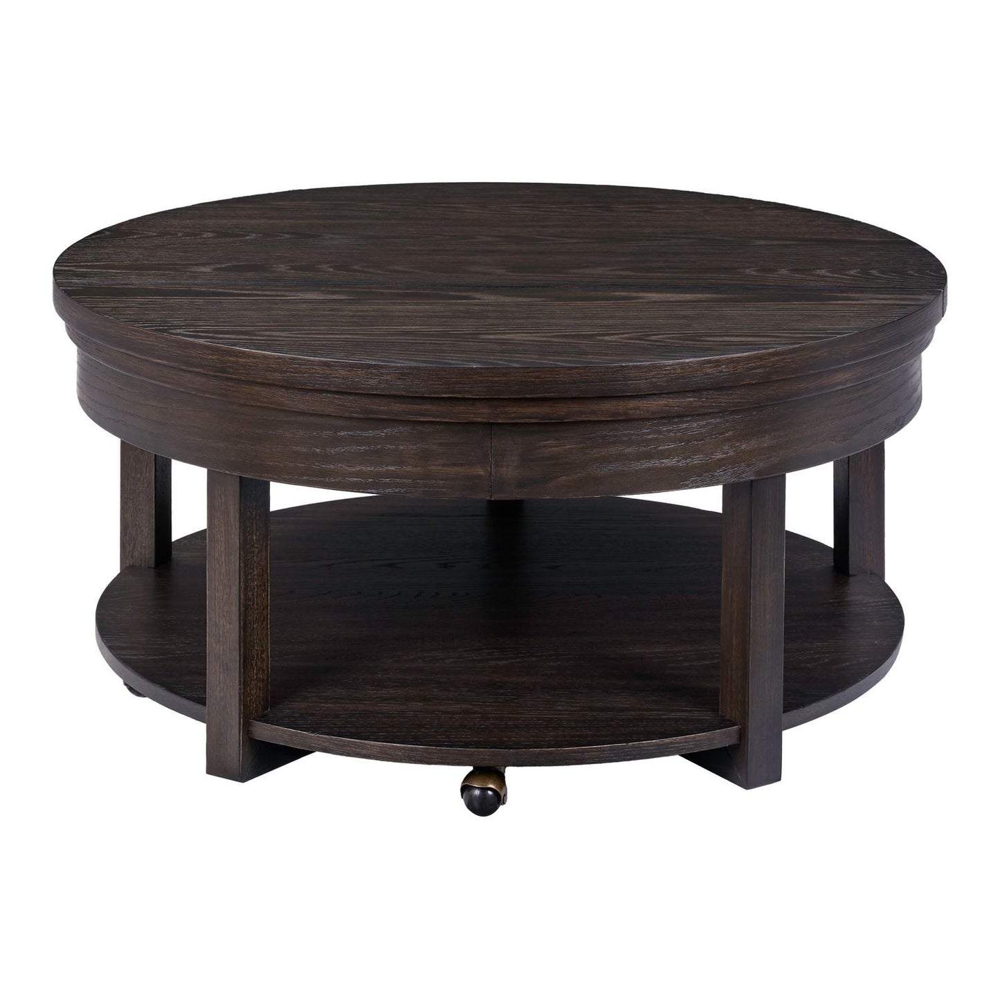 Weston - Round Lift Top Cocktail Table - Peppercorn