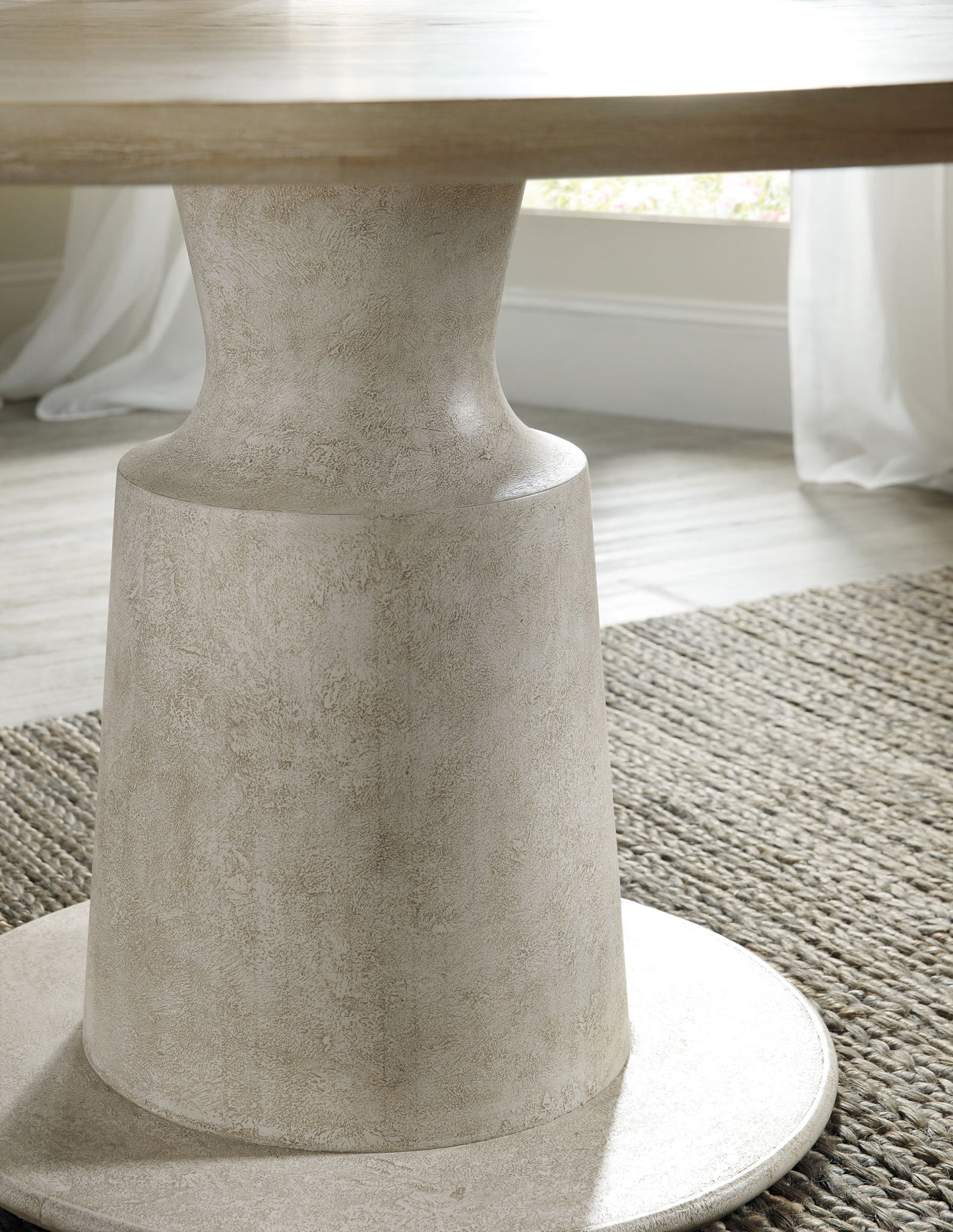 Cascade - Pedestal Dining Table - Light Brown