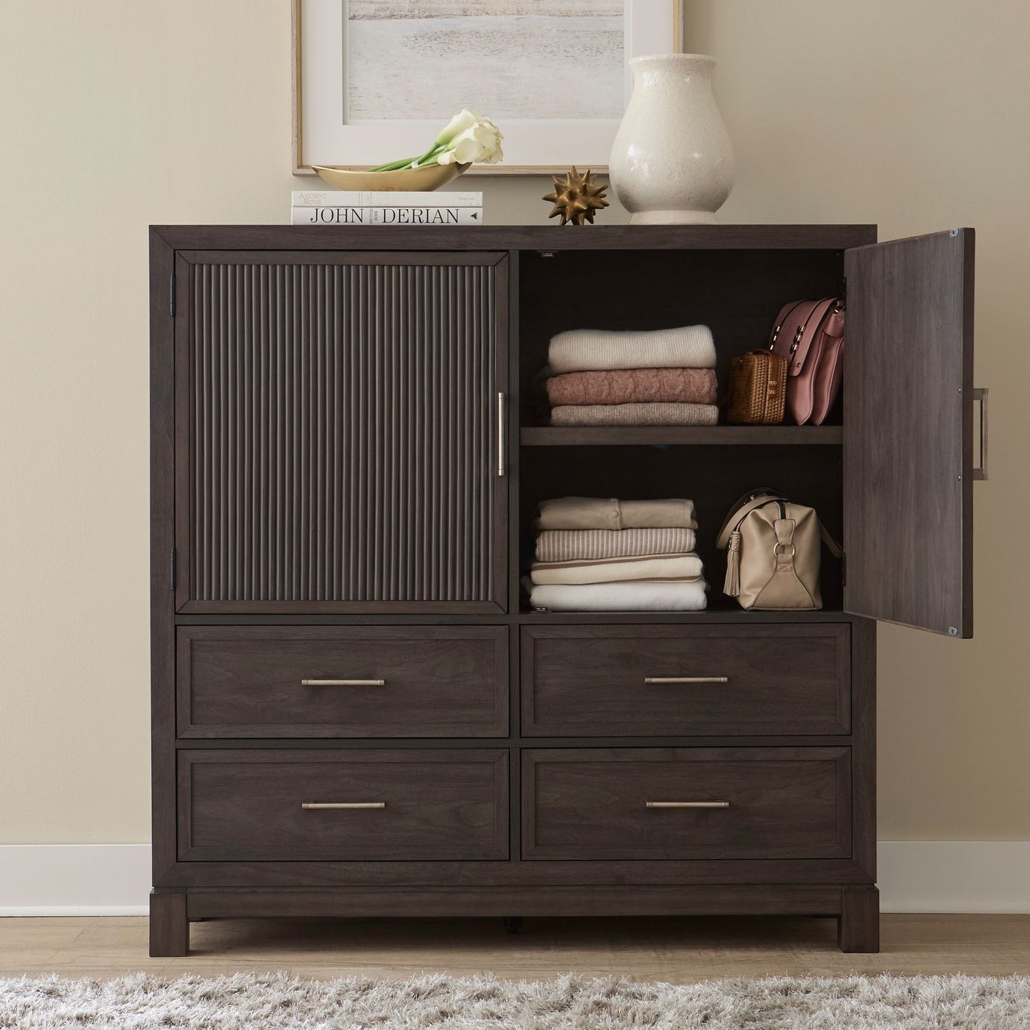 Modern Edge - Dressing Chest - Caffe