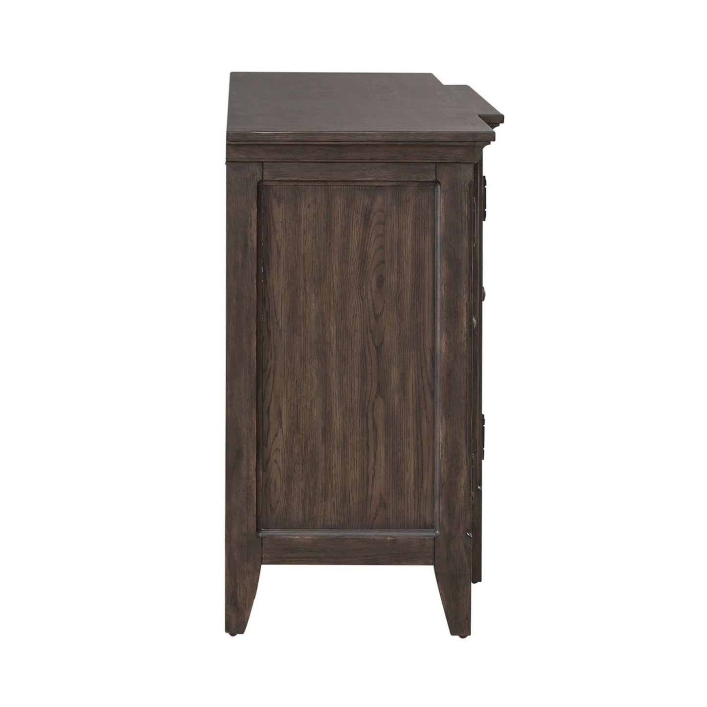 Paradise Valley - 76" TV Console - Saddle Brown