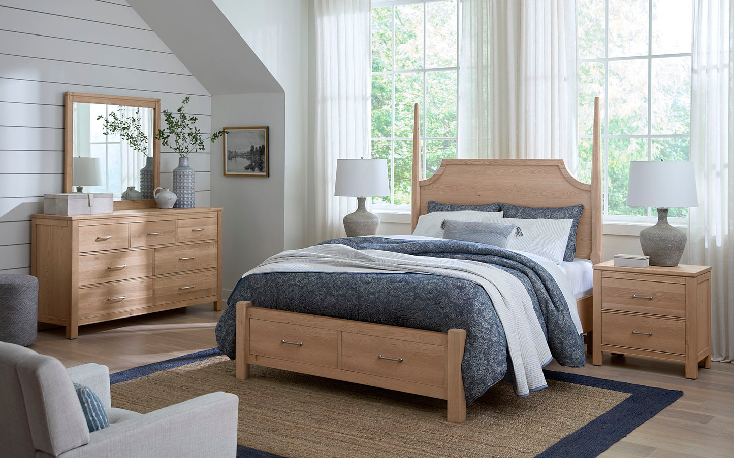 Tide & Timber - Pencil Post Storage Bed