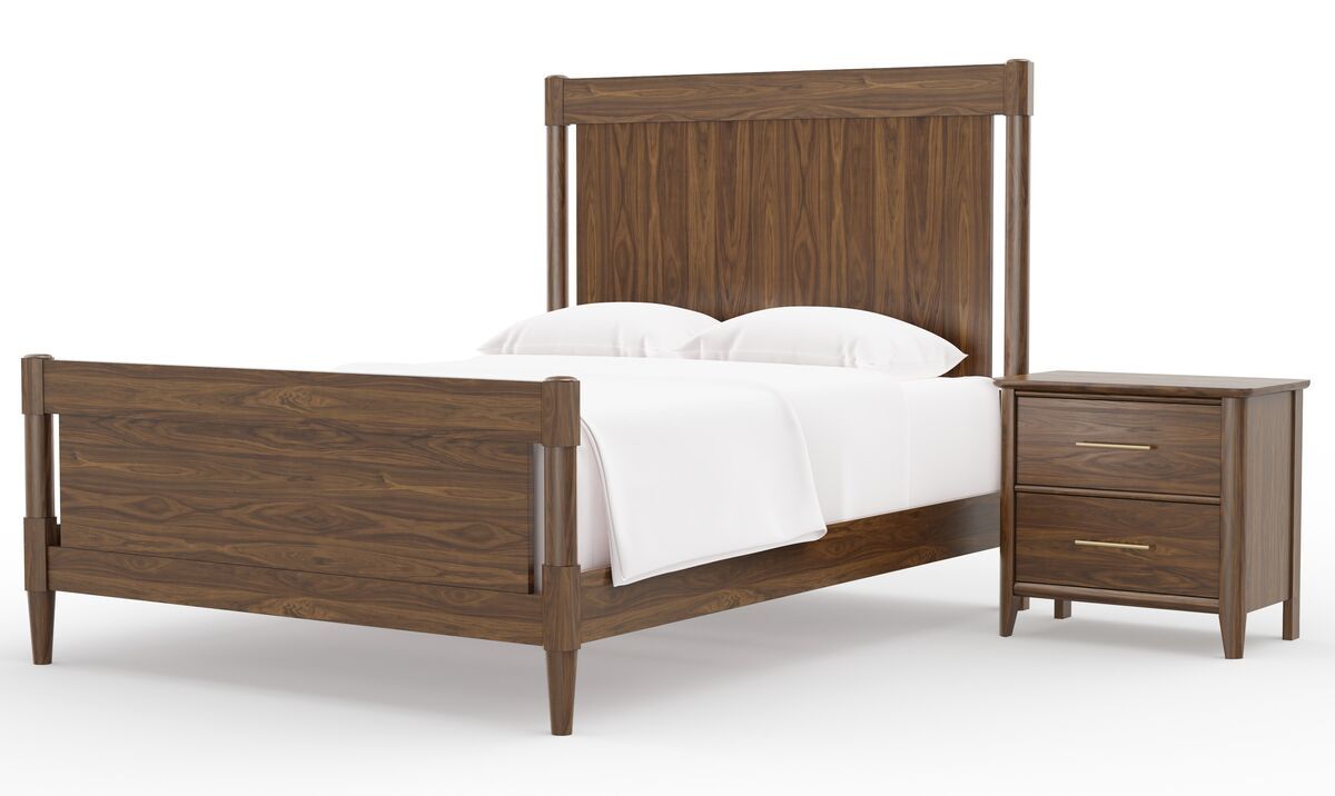 Nordhaven - 2 Drawer Nightstand