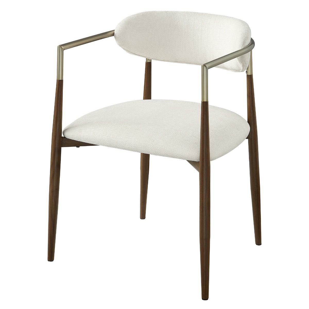Clayten - Arm Chair (Set of 2) - Brown Oak