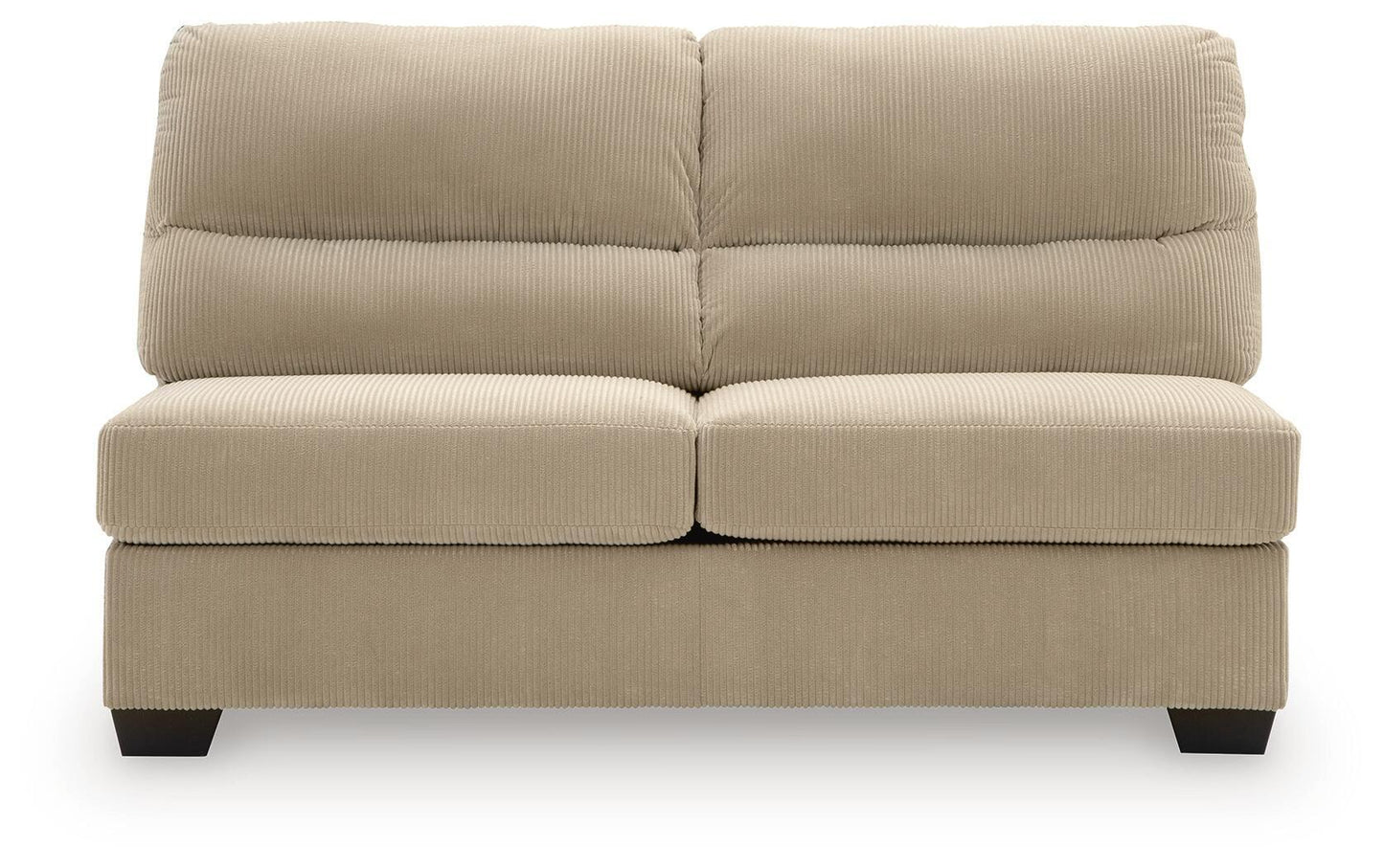 SimpleJoy - Armless Loveseat - Sand