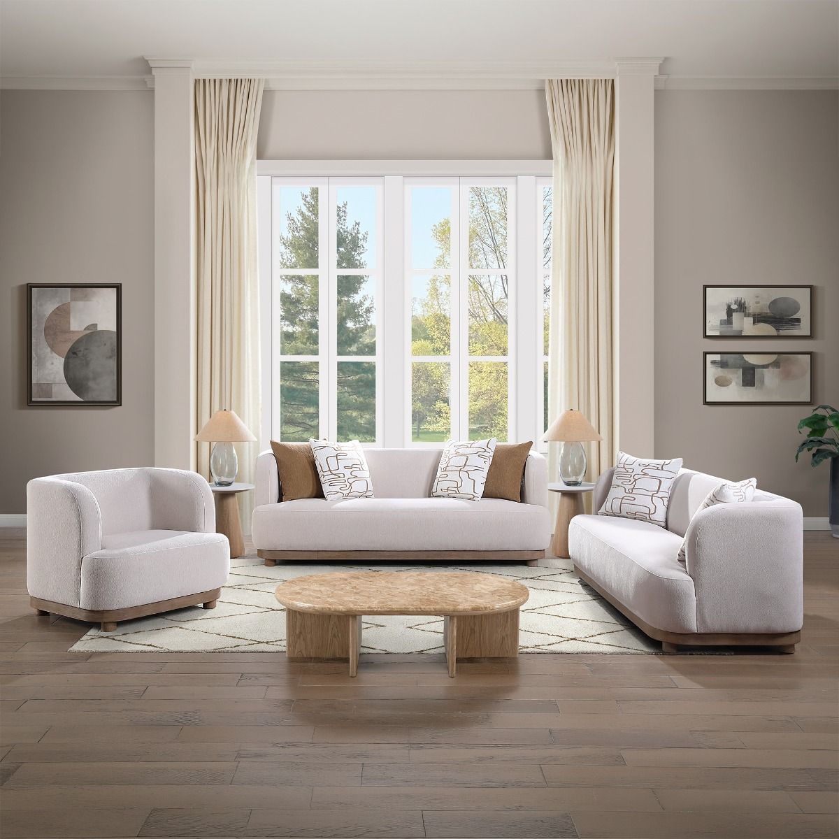 Duncan - Chair - Beige