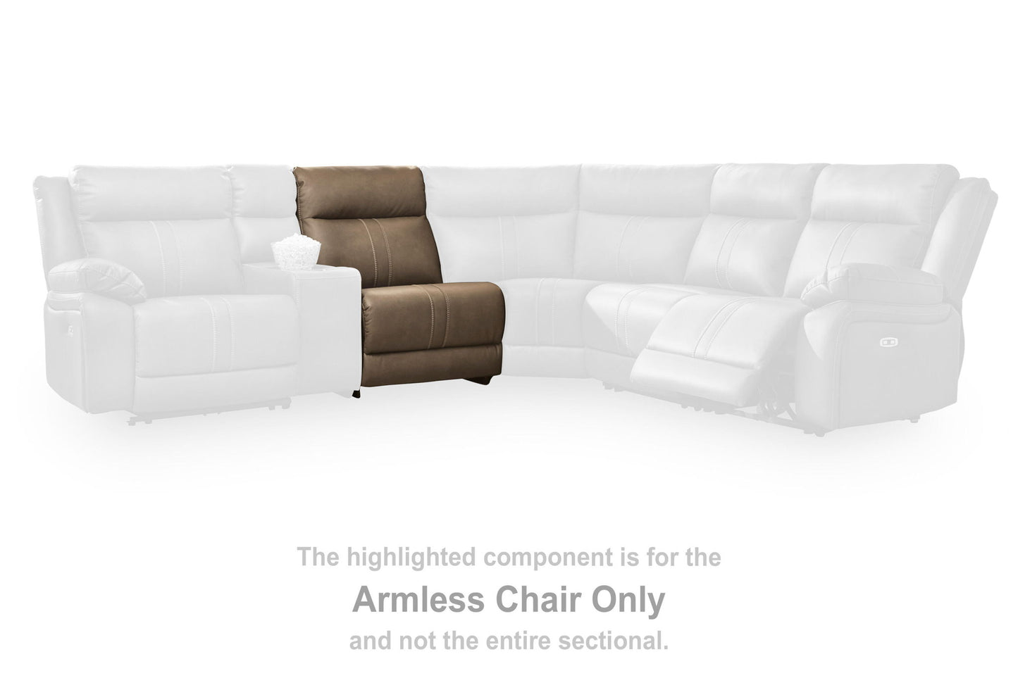 Max-Momentum - Armless Chair - Biscotti