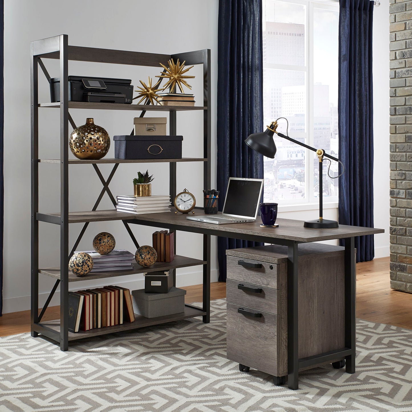 Tanners Creek - File Cabinet - Graystone