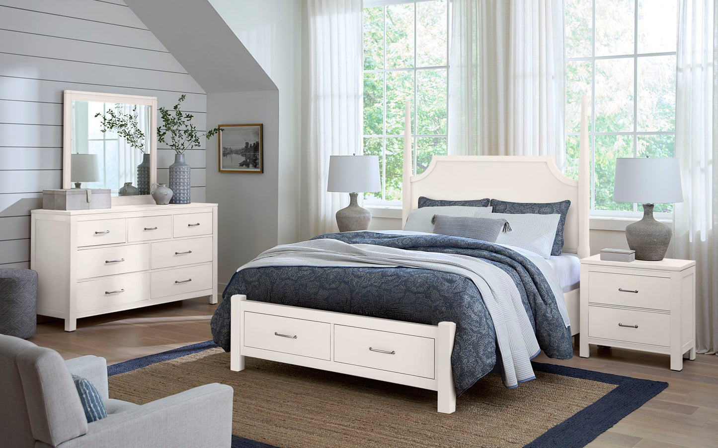 Tide & Timber - Pencil Post Storage Bed