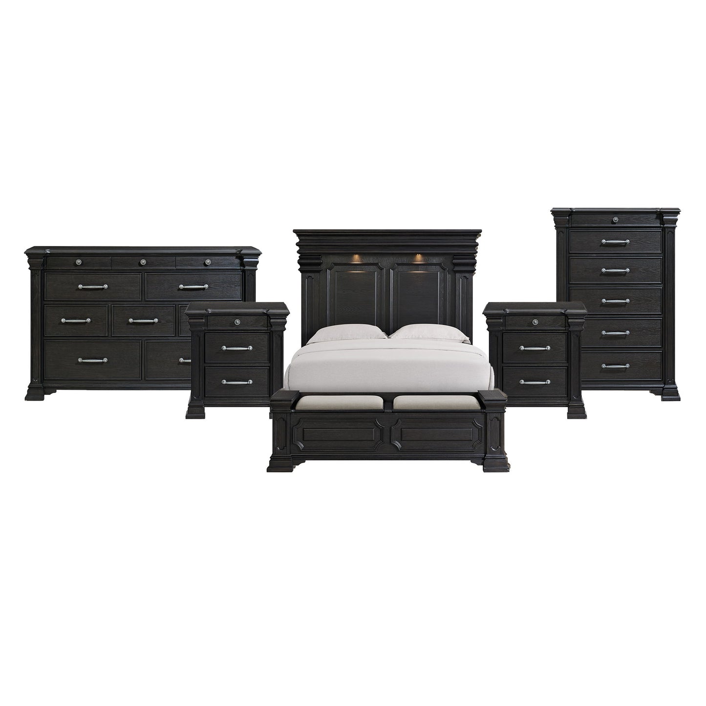 Kings Court - Storage Bedroom Set