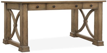 Melange - Architectural Writing Desk - Light Brown