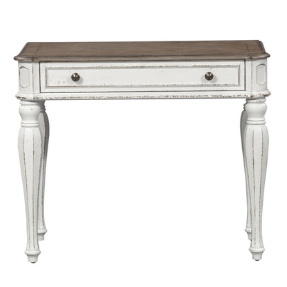 Magnolia Manor - Accent Vanity Desk/Nightstand - Antique White