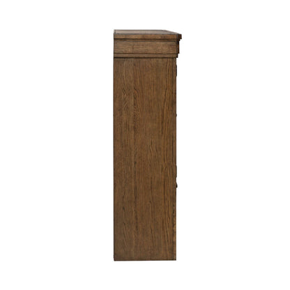 Carolina Park - Credenza Hutch - Amber Brown
