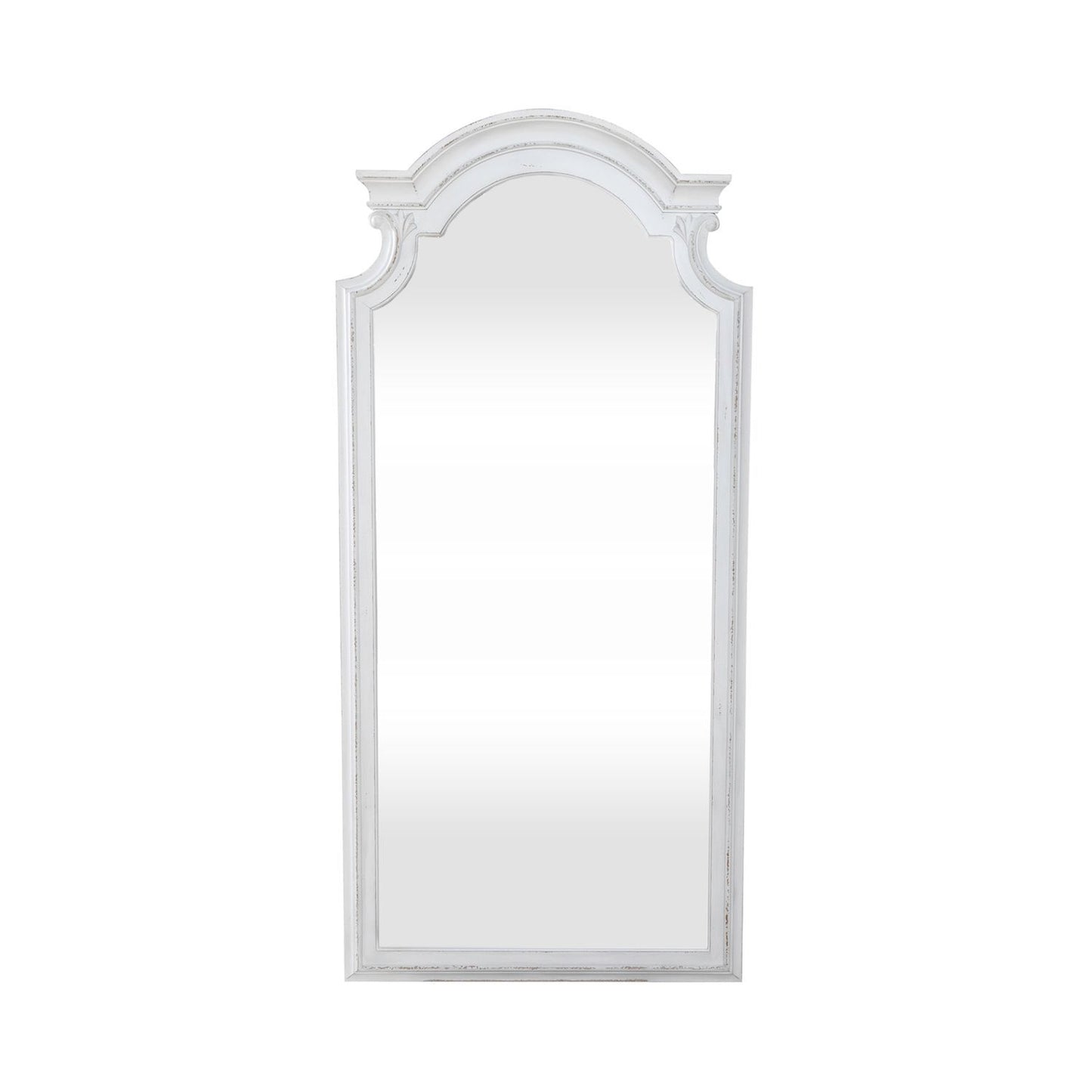 Magnolia Manor - Floor Mirror - Antique White