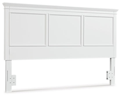 Fortman - King/Cal King Panel Headboard - White