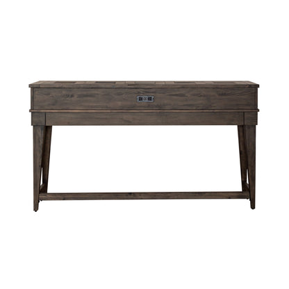Arrowcreek - Console Bar Table - Weathered Stone