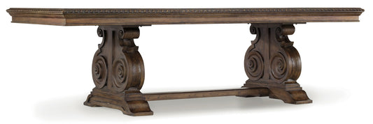 Rhapsody - Rectangle Dining Table - Dark Brown