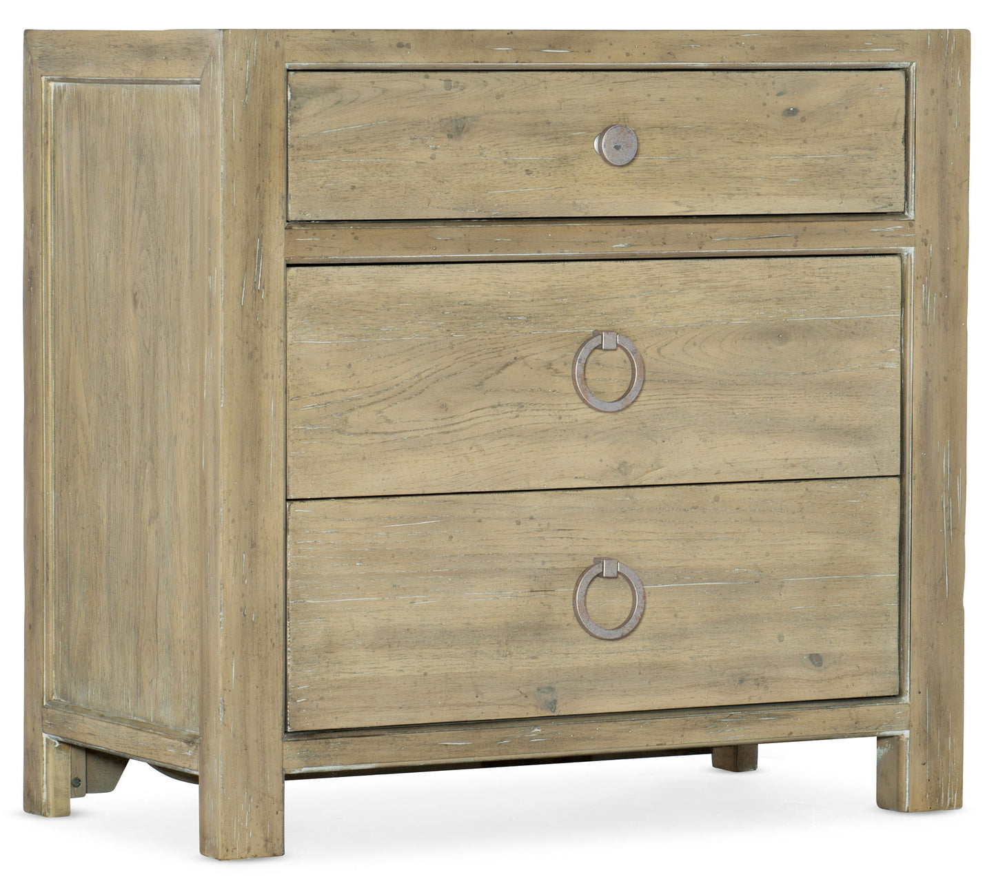 Surfrider - 3-Drawer Nightstand - Light Brown