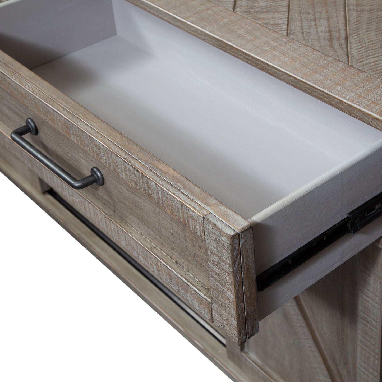 Parkland Falls - Sofa Table - Weathered Taupe