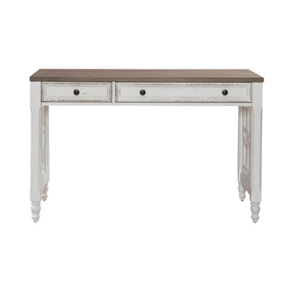 Magnolia Manor - L Writing Desk - Antique White