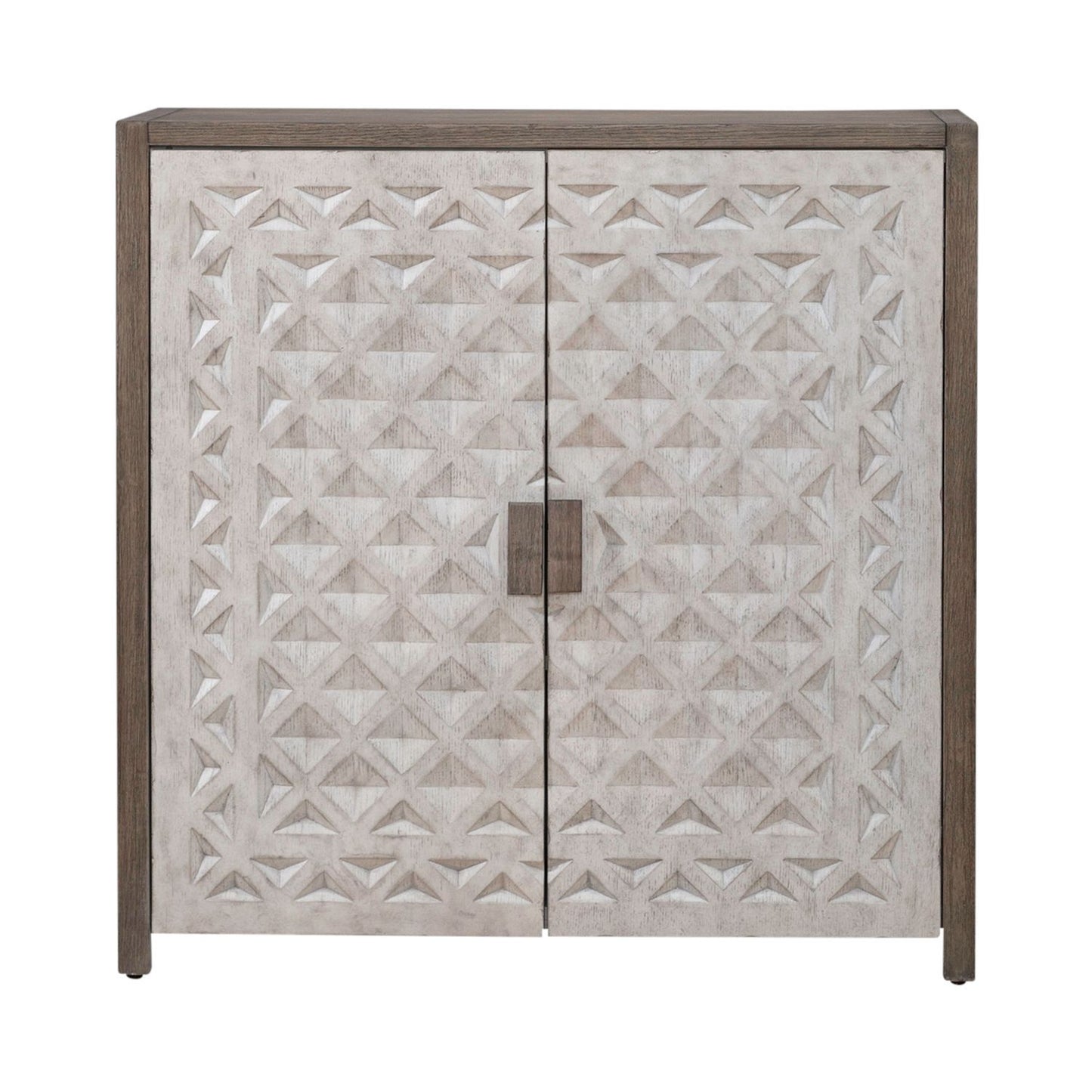 Chatfield - Accent Console - Antique White / Tobacco