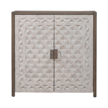 Chatfield - Accent Console - Antique White / Tobacco