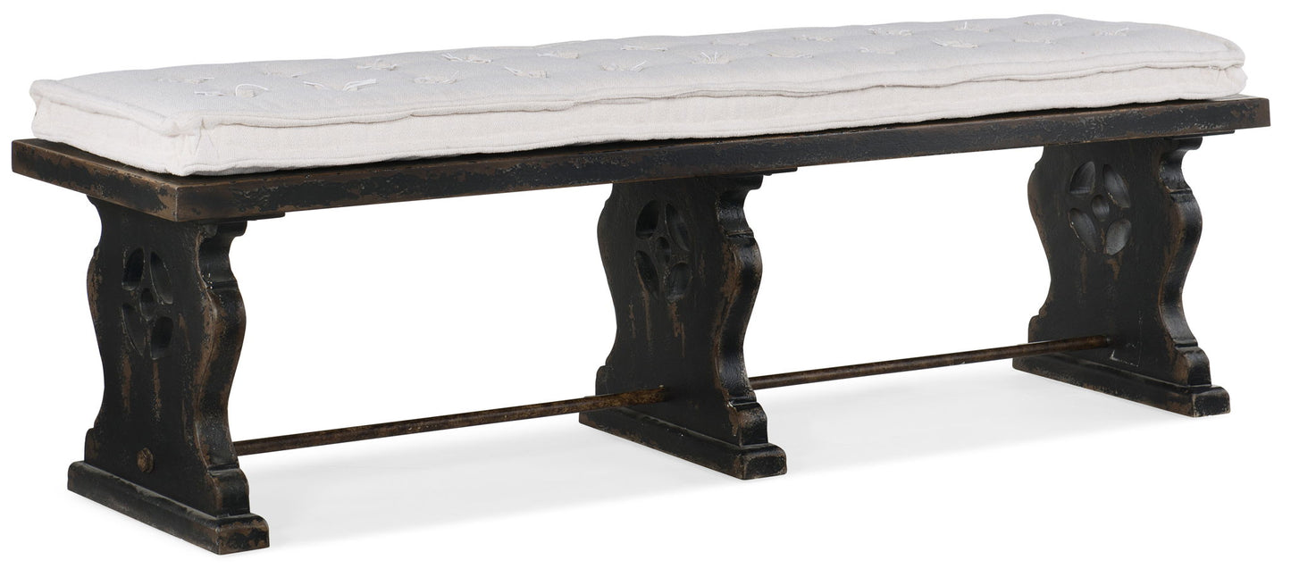Ciao Bella - Bench - Beige / Black
