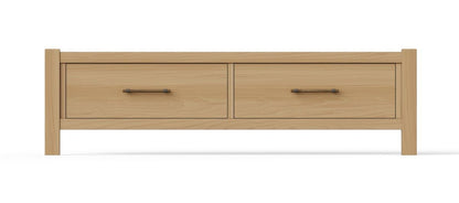 Pure Maple - Poster Storage Bed