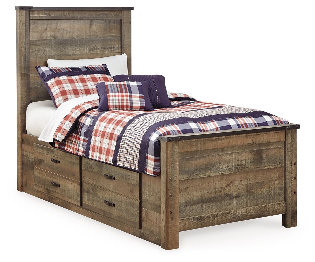 Trinell - Panel Bed