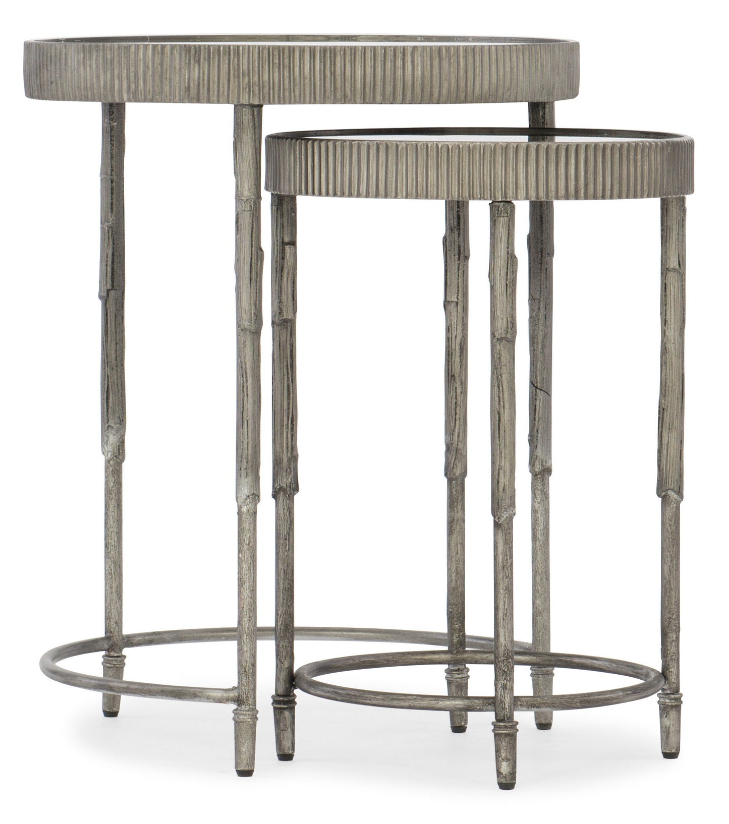 Home Accent - Accent Nesting Tables - Pearl Silver