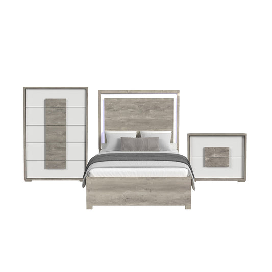 San Matteo - Bedroom Set With LED