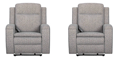 Armstrong - Power Recliner With Heat, Massage And Auto-Glide