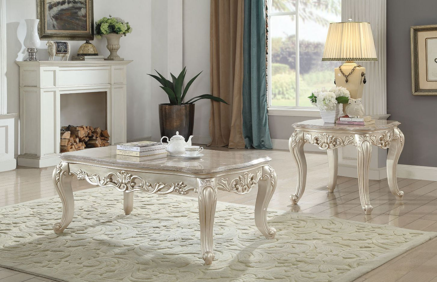 Gorsedd - Table With Marble Top