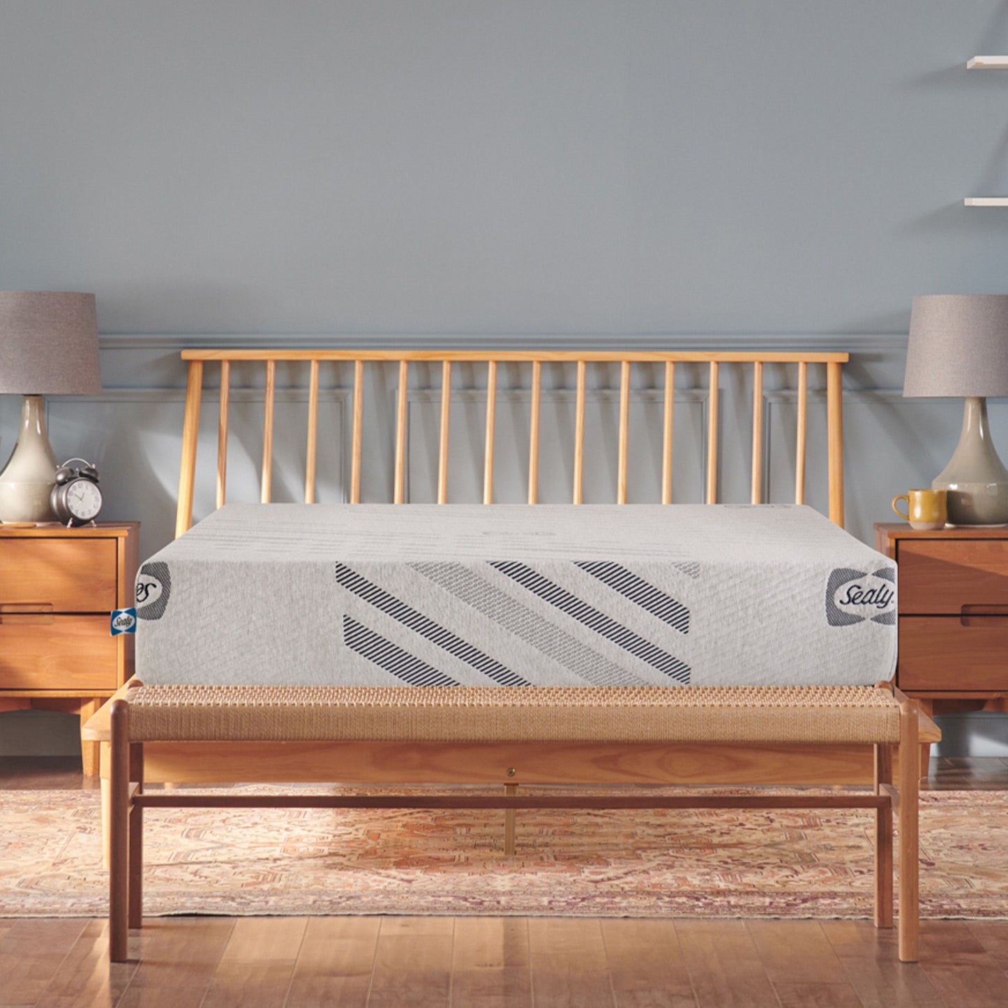 Golden Elegance - Stately Medium Mattress
