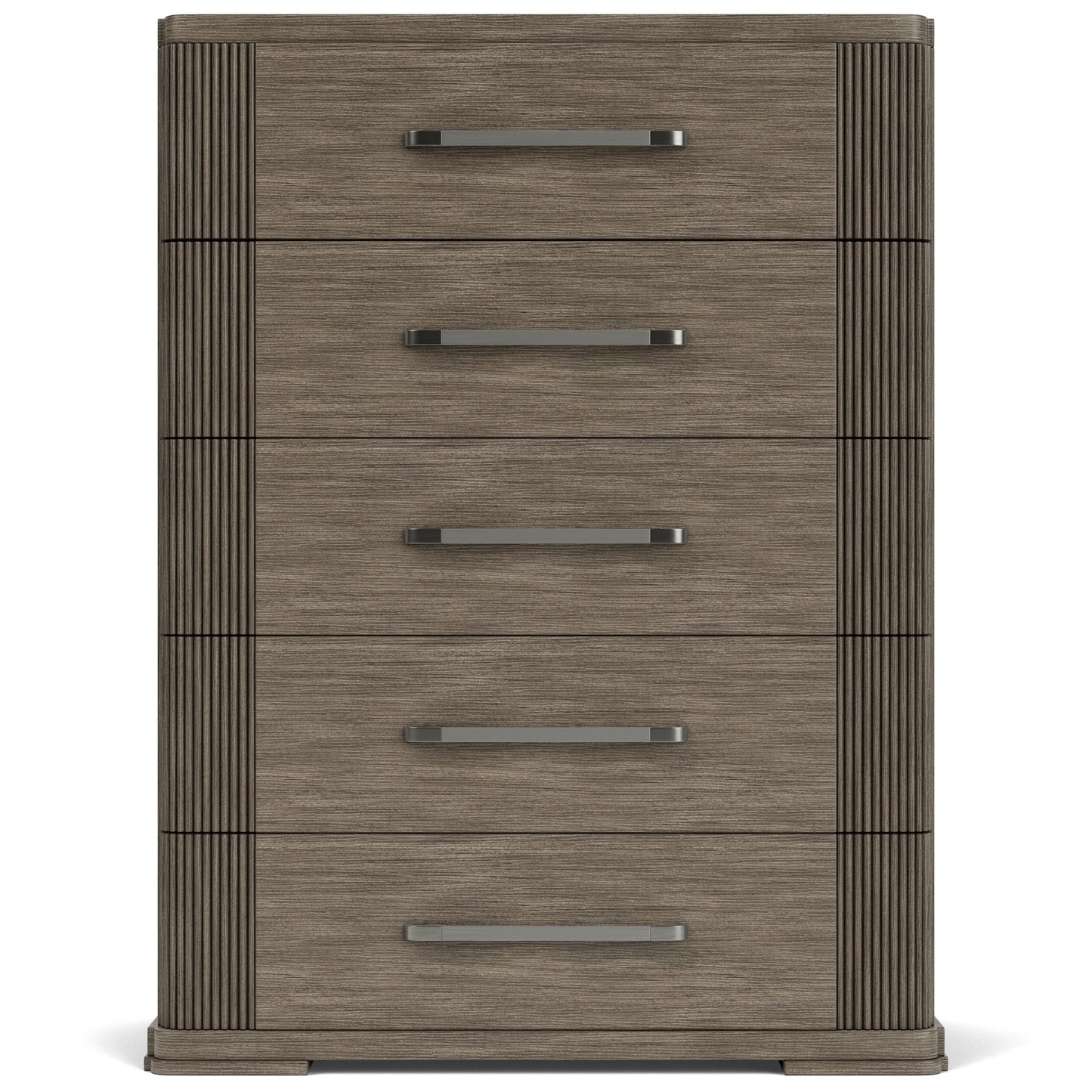 Sariel - 5 Drawer Chest - Dark Brown