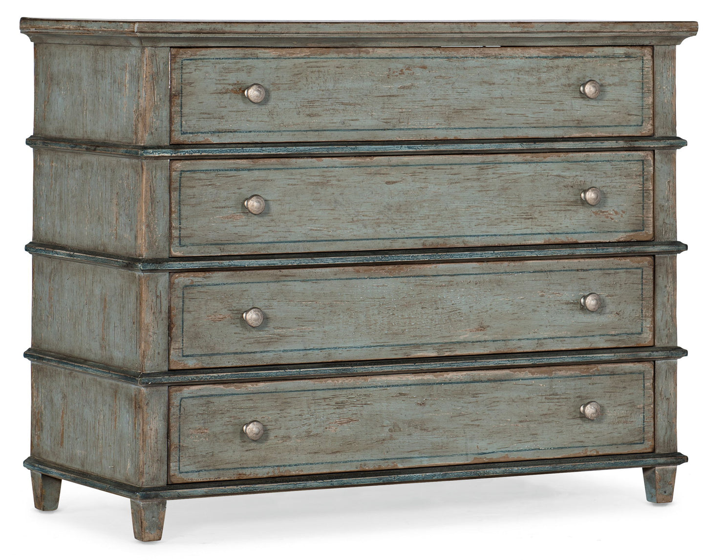 Alfresco - Costiere Chest - Light Blue / Light Brown