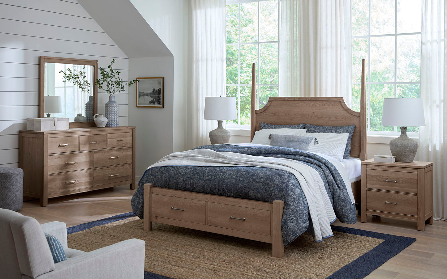Tide & Timber - Pencil Post Storage Bed
