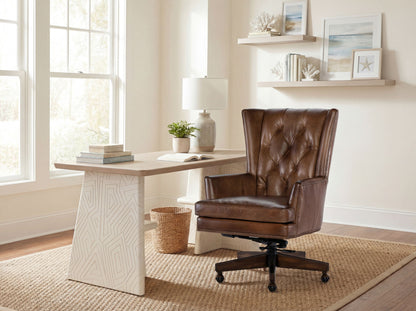 EC - Finley Executive Chair - Dark Brown