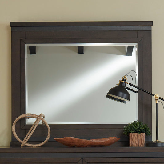Thornwood Hills - Mirror Metal Strip Accents - Rock Beaten Brown