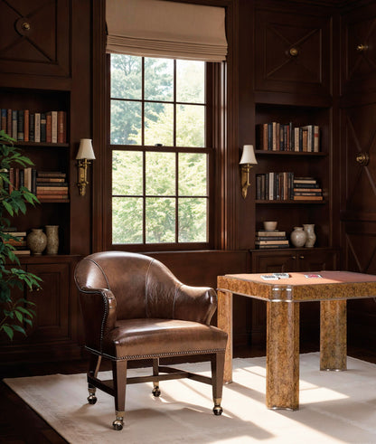 CC - Queen Game Chair - Dark Brown