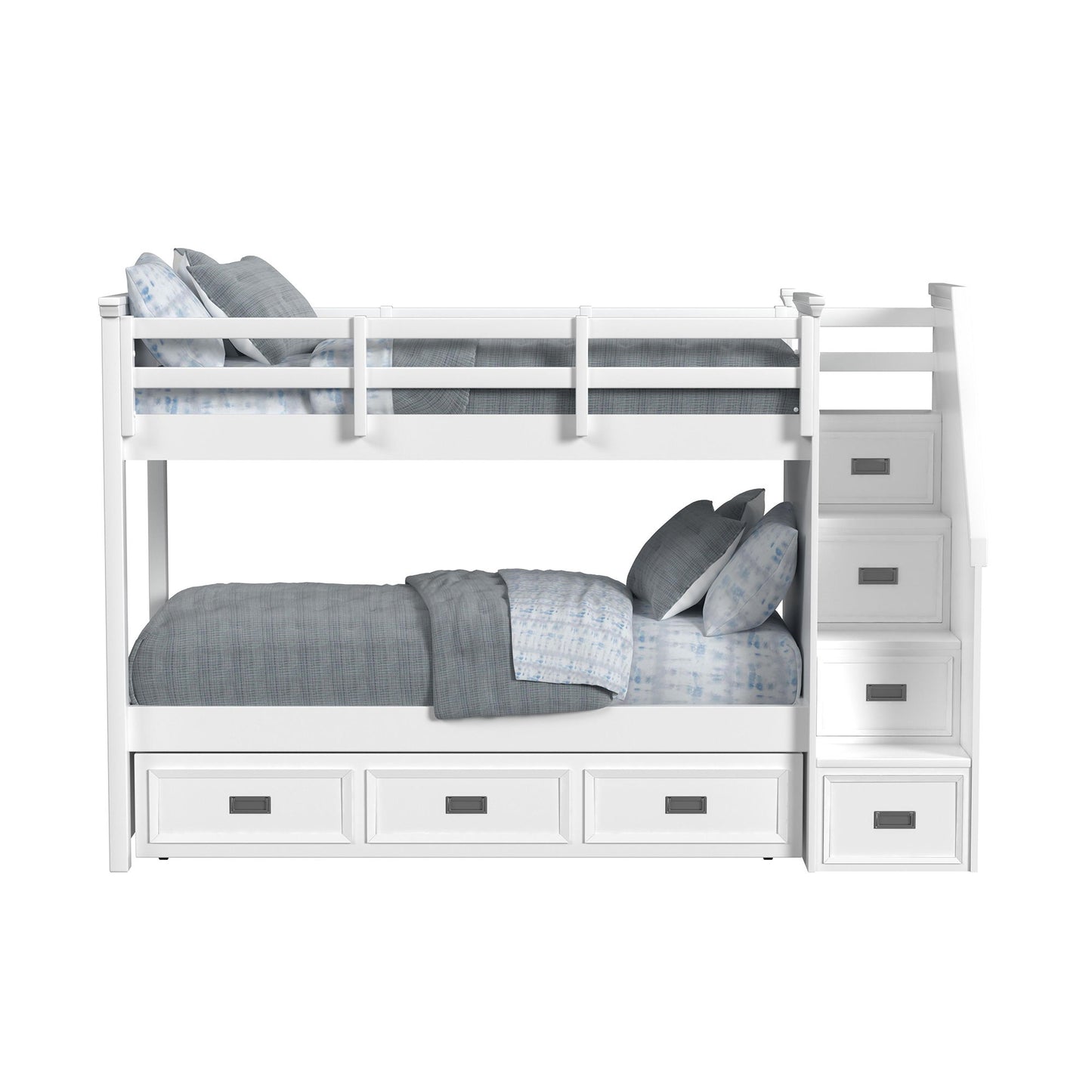 Hampton Kids - Bunk With Staircase And Trundle