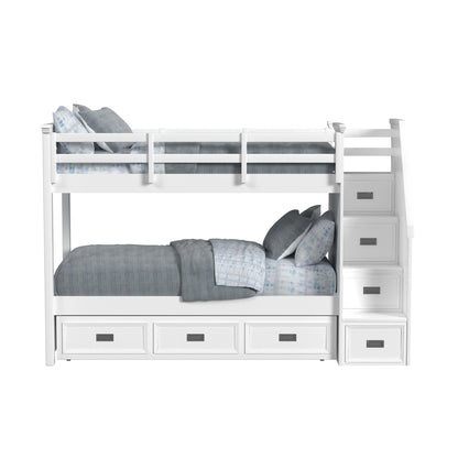Hampton Kids - Bunk With Staircase And Trundle