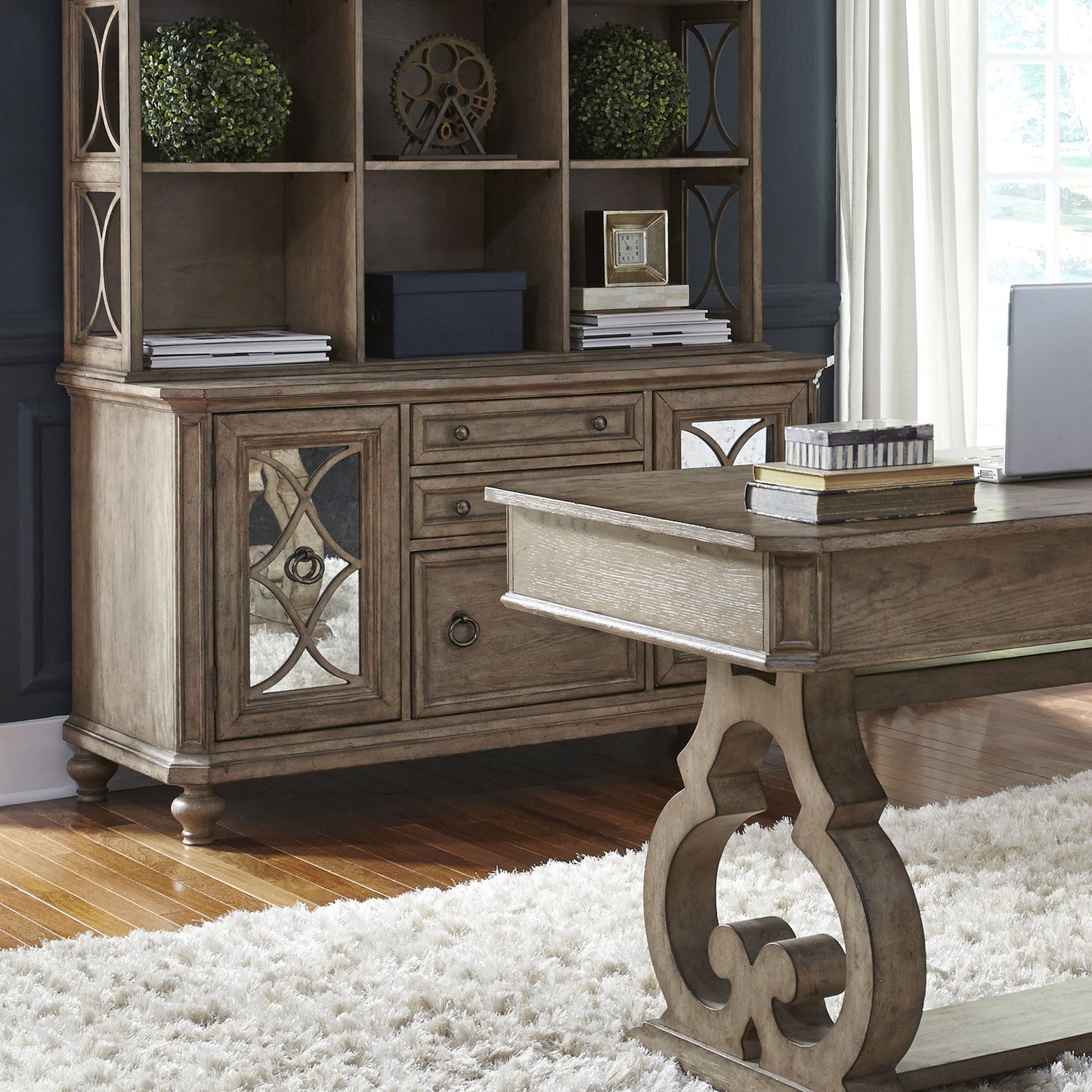 Simply Elegant - Credenza - Heathered Taupe
