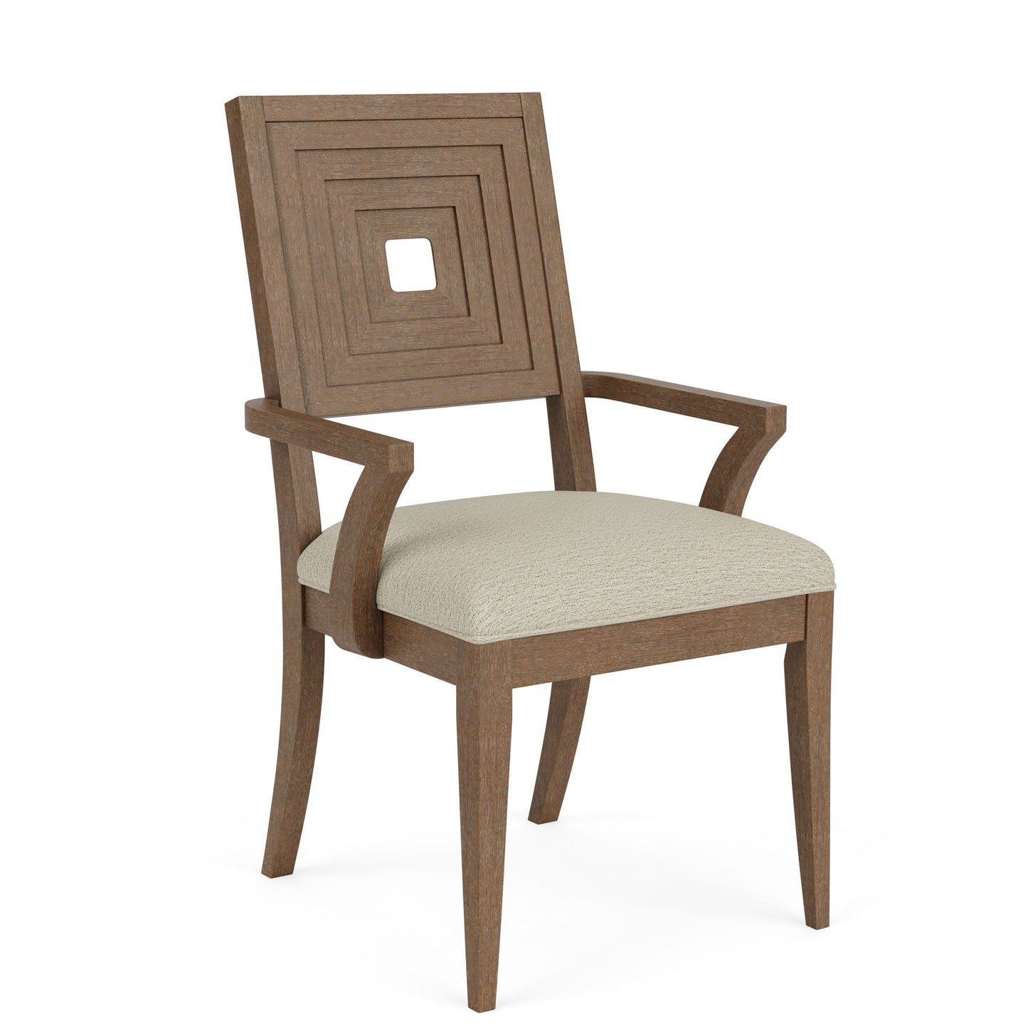 Cascade - Upholstered Wood Back Arm Chair (Set of 2)
